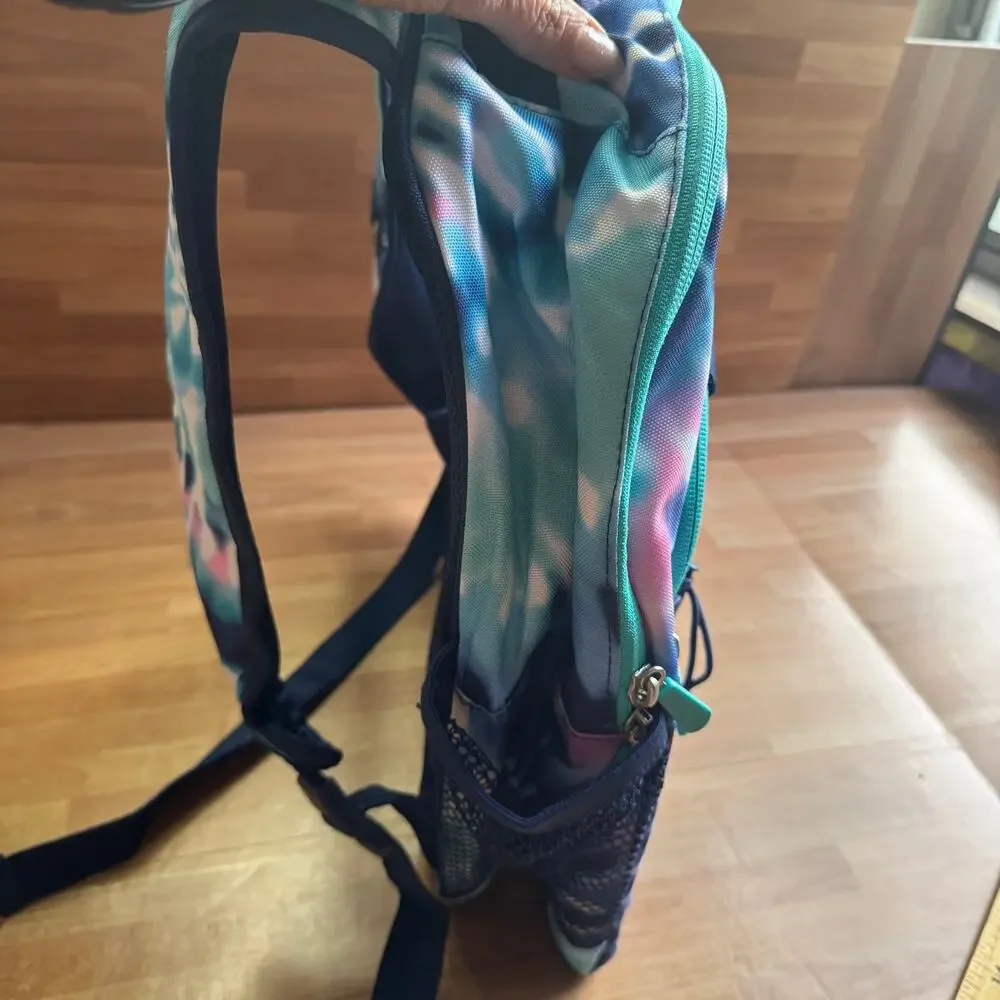 Pottery Barn Teen Gear-Up Oceana Spiral Tie-Dye Recycled Backpack.